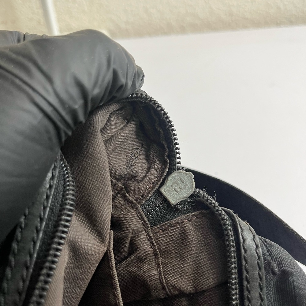 Fendi Black Tonal FF Jacquard Messenger Bag - Picture 5 of 16